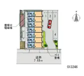 ★手数料０円★大阪市東住吉区住道矢田　月極駐車場（LP）